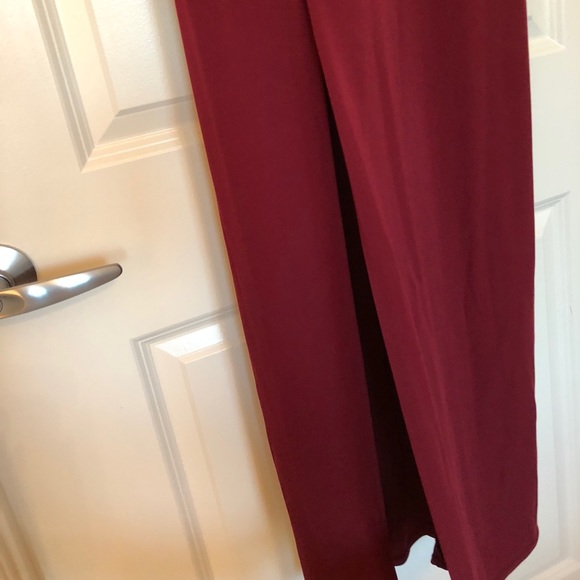 Burgundy Evening Gown by Aqua (prom or wedding) - Picture 3 of 5
